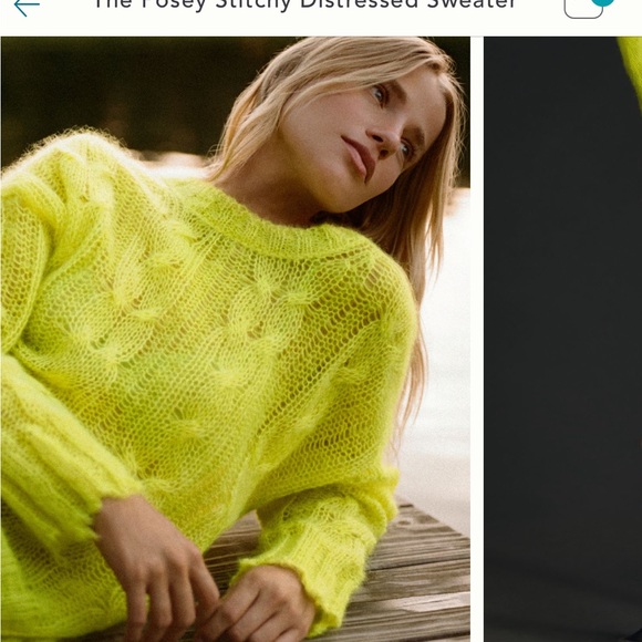 The Posey Stitchy Destressed Sweater - Picture 2 of 2